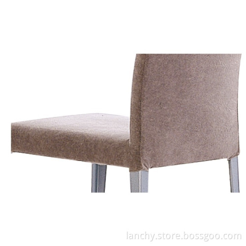 Modern Dining Chair with Fabric or Leather Cover (DC-02C)